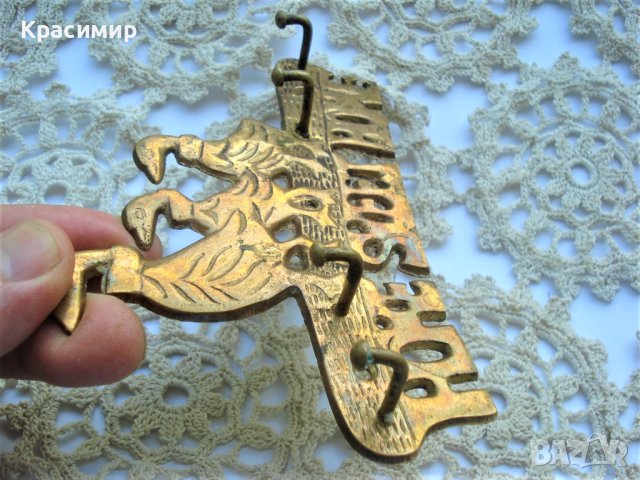 БРОНЗОВА ЗАКАЧАЛКА ЗА КЛЮЧОВЕ HOME SWEET HOME, снимка 5 - Декорация за дома - 43794136