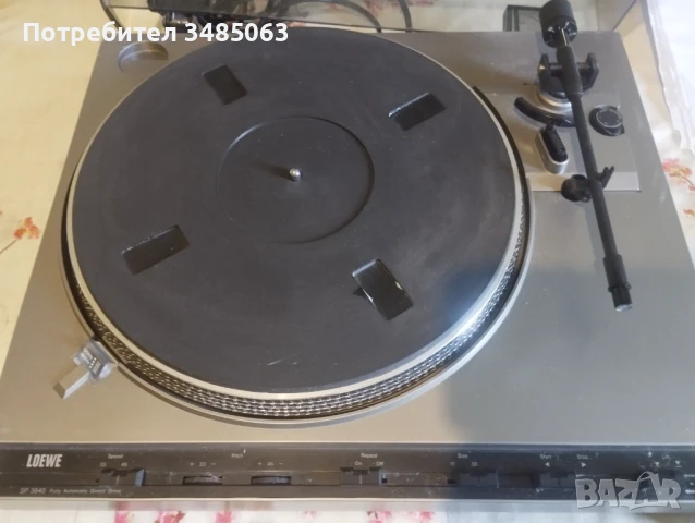 Продавам грамофон LOEWE, снимка 3 - Грамофони - 51148369