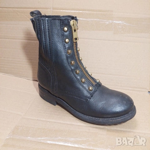 Мото боти /ботуши Ash Rachel Дамски ботуши Кожени номер 37, снимка 15 - Дамски ботуши - 49199530