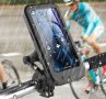 Държач за мобилен телефон за велосипед, водоустойчив, въртящ се на 360гр, снимка 1 - Други - 43743576