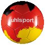 Uhlsport Nationa Ball Germany/ Deutschland код 100174901 Оригинална Футболна Топка Германия