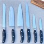 Азиатски нож Homezaza 17 сm  / Santoku, снимка 3