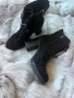 Ботуши естествен велур на ток боти зимни с топъл хастар, снимка 6