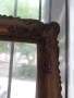 Страхотна голяма дървена барокова рамка за картина, снимка 2