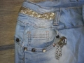 Къси дънкови панталони, L, снимка 3