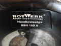 1050 Вата-ф160мм-Rotwerk EHS 160A-Немски-Ръчен циркуляр-Почти Нов-Отличен, снимка 5
