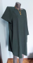 Зелена маркова рокля тип туника "H&M" / голям размер - гигант , снимка 1 - Рокли - 44891455