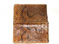 Колекционерски кожен портфейл от питон от Африка, снимка 4