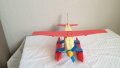 Детски пластмасов соц.самолет за сглобяване с трансформация, снимка 3