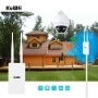 KuWFi 300Mbps соларен захранващ 12V DC Wifi безжичен мрежов рутер 4g, снимка 4