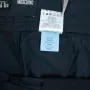 Love Moschino син памучен еластичен спортно елегантен панталон с ниска талия, снимка 6