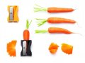 Острилка за моркови белачка ренде уред за декорация на зеленчуци и плодове, снимка 2