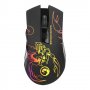 Мишка Геймърска Оптична USB Marvo M209 Черна, 6400DPI 6Btns Gaming mouse