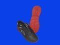 Водоустойчиви мъжки маратонки в черен цвят с червено, снимка 5
