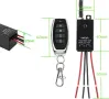 12v превключвател за дистанционно управление, 4-посочен мини безжичен превключвател, DC 12V/24V/48V/, снимка 4