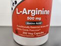 L-arginine, 500 mg, 250 броя , снимка 8
