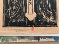ЗАФИР ЙОНЧЕВ графика/офорт - Константин и Елена, снимка 3