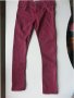 вишневи дънки клин, снимка 1 - Детски панталони и дънки - 37432133