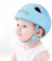 Бебешка каска, регулируем протектор за бебета, които се учат да пълзят и ходят, синьо, снимка 1