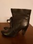 Черни кожени боти, снимка 2