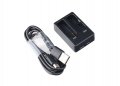Зарядно устройство SJCAM за батерии SJ360, За 2 батерии, USB кабел, снимка 1
