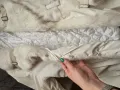 Красиво бяло дамско яке с пух, снимка 5