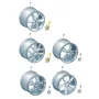 Част за капачка за джанти Audi 5-Spoke – VAG 4F0601165N, снимка 3