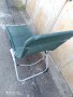 Плажен стол люлеещ, сгъваем шезлонг люлка,зиро гравити, синьо зелено, снимка 5