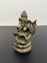 Фигура от "тибетско сребро" - Ганеша (Ganesha). №7735, снимка 2