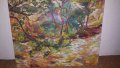 Стара майсторска картина-1980г. , снимка 4