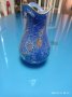 ваза синя керамична 236, снимка 1 - Вази - 39638794