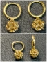Златни обеци  Топчета ЧИСТО НОВИ 14 карата 585 zlatni obeci zlaten gold, снимка 10