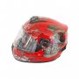 Каска+Очила за Мотор M61 -3 Червена/181895-M61-3, снимка 2