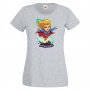 Дамска тениска DC Super Girl Star Wars Игра,Изненада,Подарък,Геймър,, снимка 5