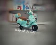 ТОП ЦЕНА!НОВО!Детски акумулаторен мотор Vespa GTS Super с 12V батерия,кожена седалка, снимка 1