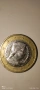 Евро Монета вижда се номинала., снимка 2