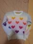 Дамски цветен пуловер 