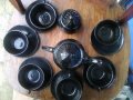 Български сервиз за чай от 6 чаши с чинийки кана и захарница, снимка 2