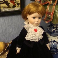 Великолепна порцеланова кукла , снимка 2 - Колекции - 27415665