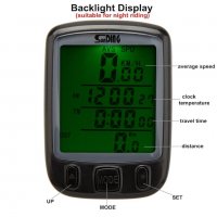  безжичен LCD компютър за велосипед, снимка 4 - Други стоки за дома - 40126057