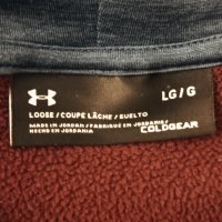 Under Armour UA Hoodie оригинално горнище L спорт суичър горница, снимка 3 - Спортни дрехи, екипи - 40862922