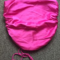 Сатениран розов топ потник с гол гръб , снимка 4 - Потници - 40034390