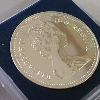 1 сребърен долар 1984 година Канада Елизабет II сребро в ТОП качество, снимка 3 - Нумизматика и бонистика - 35285180