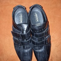 Geox оригинални черни естествена кожа 40, снимка 2 - Официални обувки - 43297919