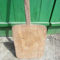 фурнаджийска Стара дървена дъска лопата за хляб, тесто фурна, снимка 2 - Антикварни и старинни предмети - 28876182
