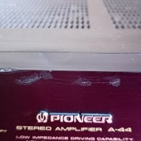 Усилвател Pioneer A-44, снимка 6 - Ресийвъри, усилватели, смесителни пултове - 40704483