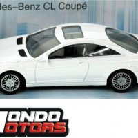 Mercedes-Benz CL Coupe - мащаб 1:43 на MondoMotars моделът е нов в кутия, снимка 3 - Колекции - 40035140