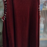 Чисто нова официална рокля в цвят бордо , снимка 2 - Рокли - 43316099