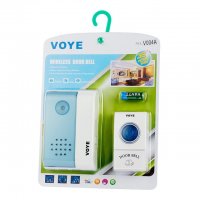 Безжичен Wireless звънец за врати Voye V004A, снимка 2 - Други стоки за дома - 39999170