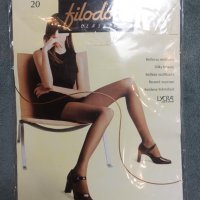 Filodoro Classic модел Ninfa 20 Den кафяв чорапогащник с ликра, снимка 1 - Бельо - 38100081